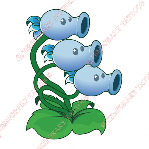 Plants vs Zombies Customize Temporary Tattoos Stickers NO.991